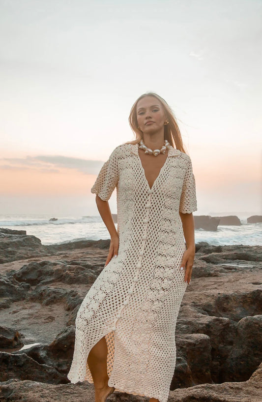 Crochet Maxi Dress