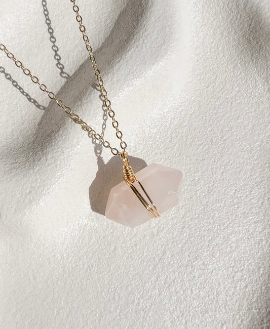 Rose Quartz Necklace