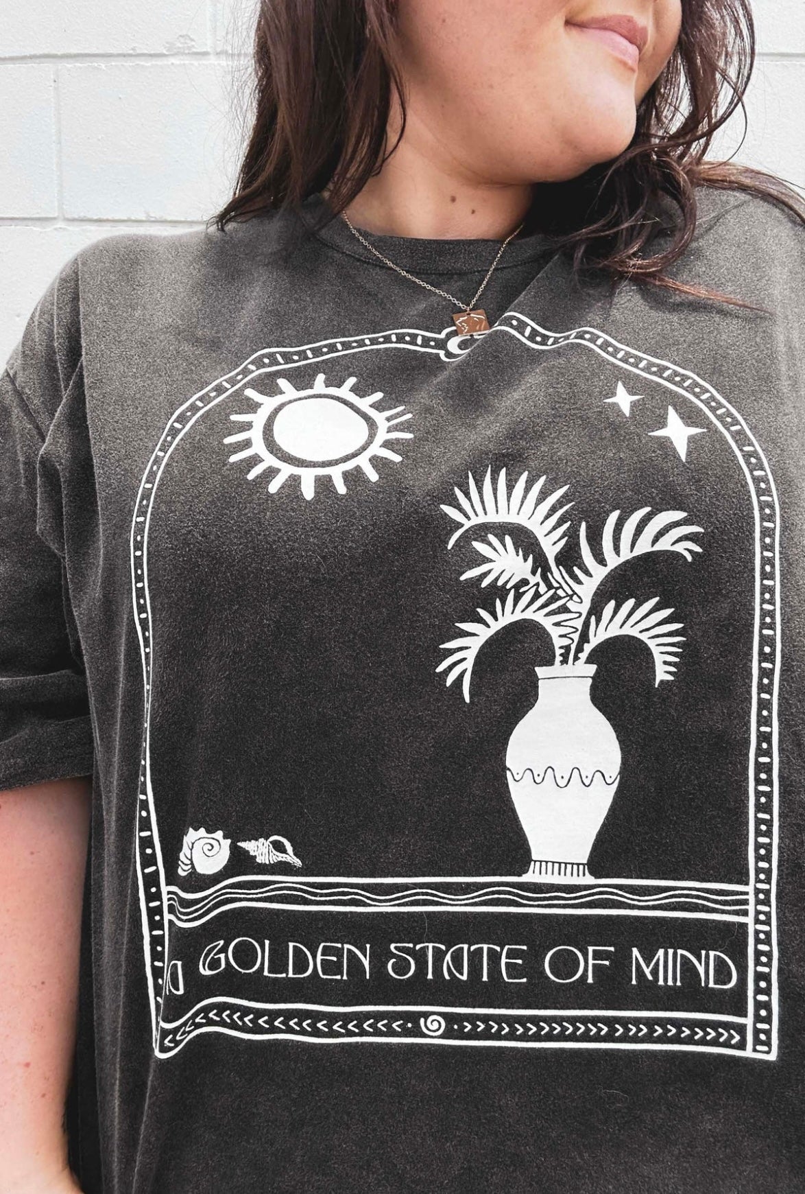 A golden state of mind tee